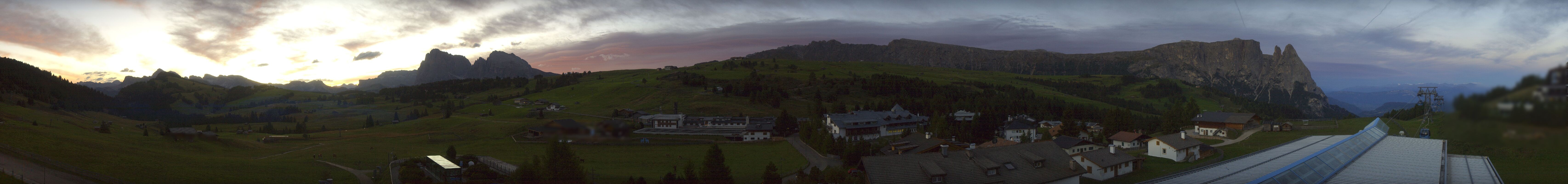 Archiv Foto Webcam Panoramablick Compatsch Seiser Alm