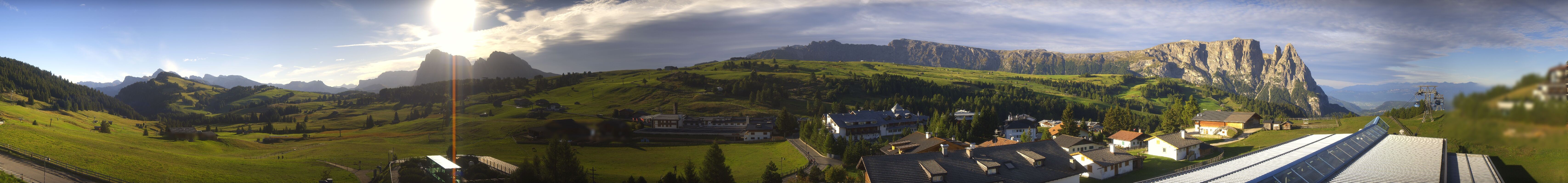 Archiv Foto Webcam Panoramablick Compatsch Seiser Alm