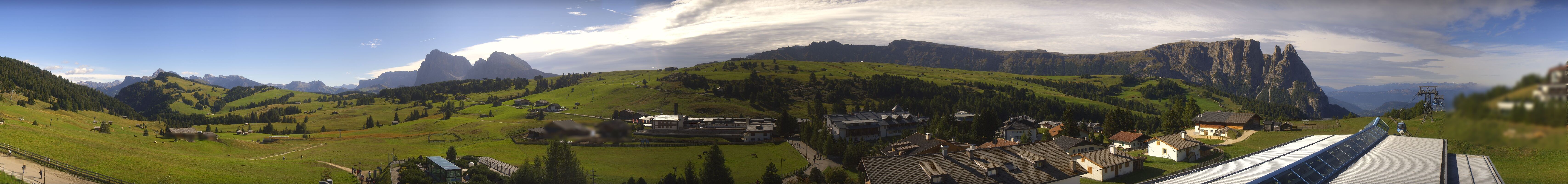 Archiv Foto Webcam Panoramablick Compatsch Seiser Alm