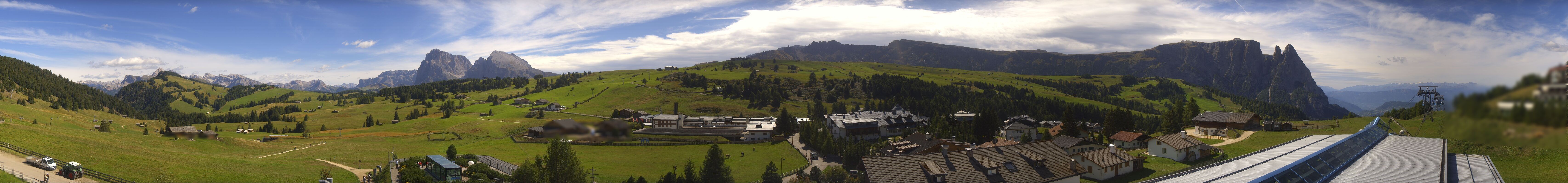 Archiv Foto Webcam Panoramablick Compatsch Seiser Alm