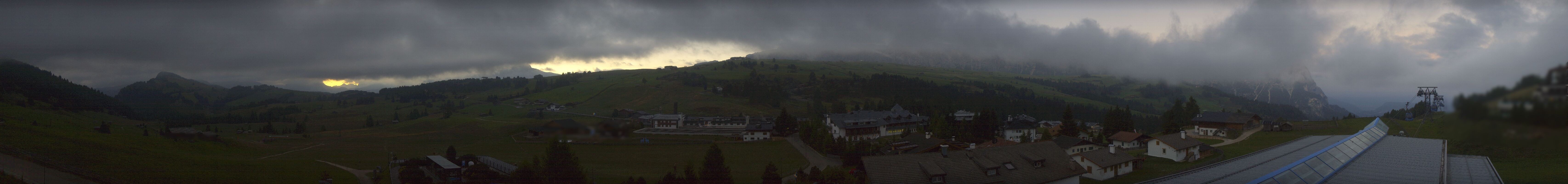 Archiv Foto Webcam Panoramablick Compatsch Seiser Alm