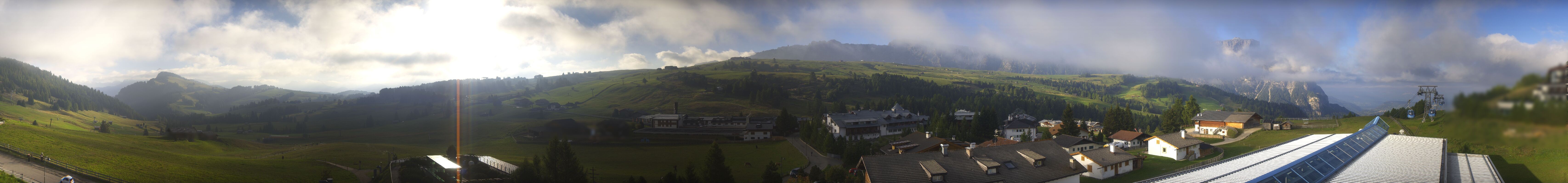 Archiv Foto Webcam Panoramablick Compatsch Seiser Alm