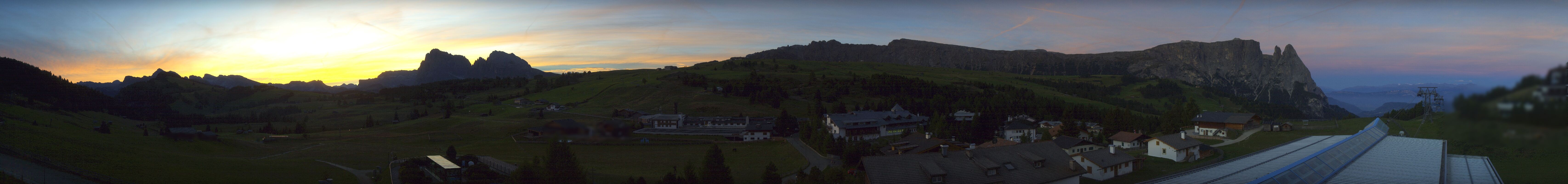 Archiv Foto Webcam Panoramablick Compatsch Seiser Alm