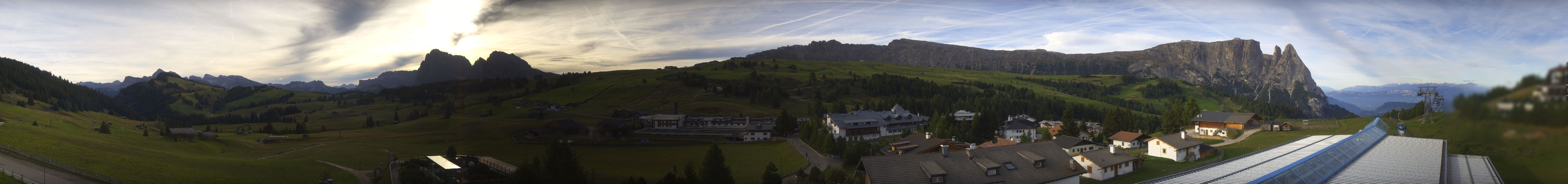 Archiv Foto Webcam Panoramablick Compatsch Seiser Alm