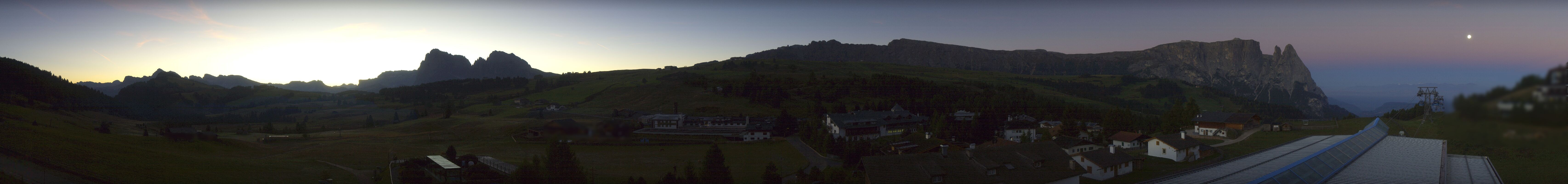 Archiv Foto Webcam Panoramablick Compatsch Seiser Alm