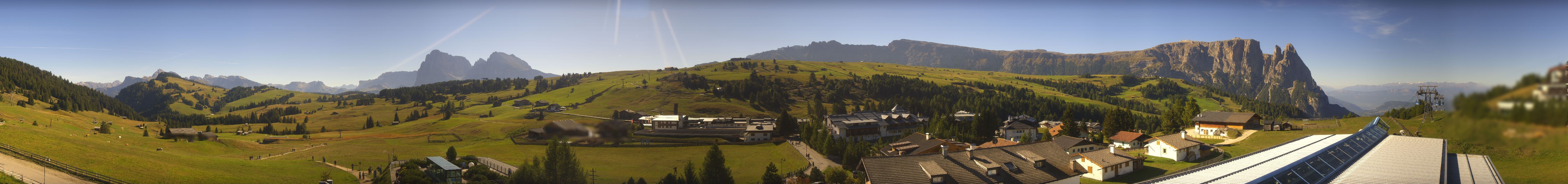 Archiv Foto Webcam Panoramablick Compatsch Seiser Alm