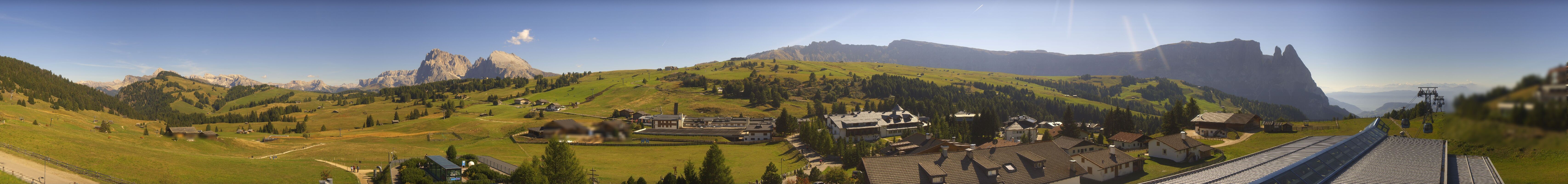 Archiv Foto Webcam Panoramablick Compatsch Seiser Alm