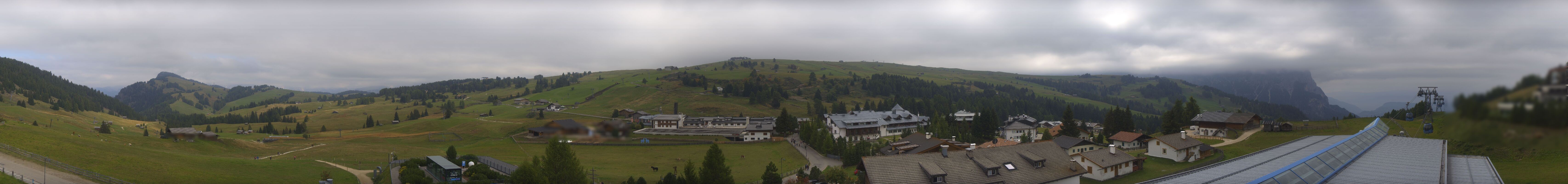 Archiv Foto Webcam Panoramablick Compatsch Seiser Alm