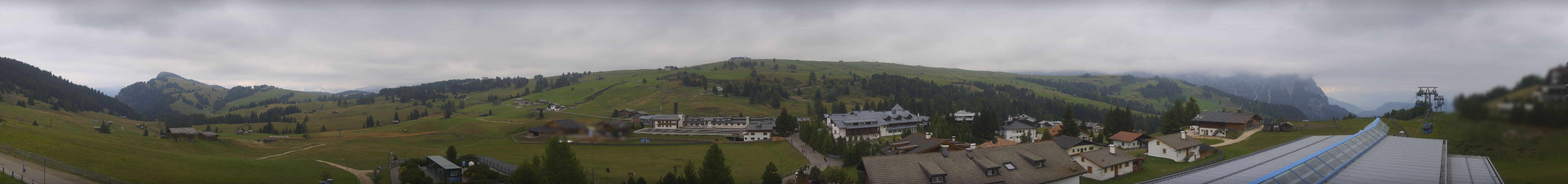 Archiv Foto Webcam Panoramablick Compatsch Seiser Alm