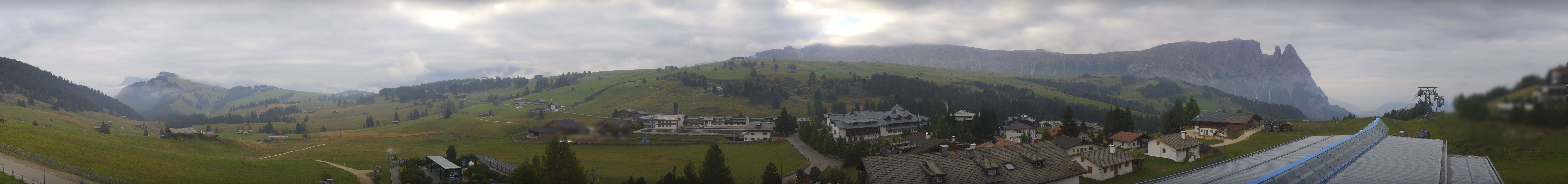 Archiv Foto Webcam Panoramablick Compatsch Seiser Alm