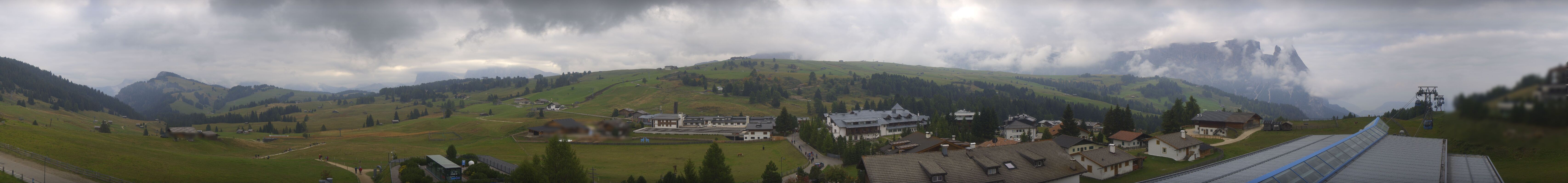 Archiv Foto Webcam Panoramablick Compatsch Seiser Alm