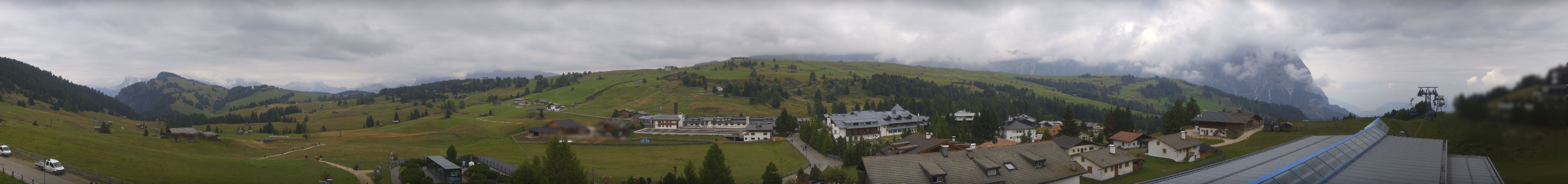 Archiv Foto Webcam Panoramablick Compatsch Seiser Alm