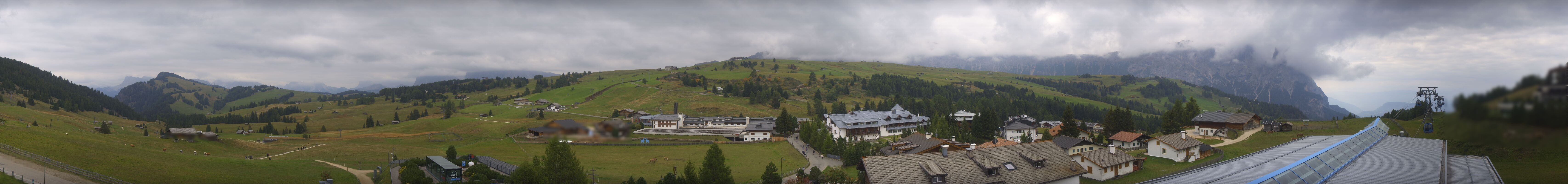 Archiv Foto Webcam Panoramablick Compatsch Seiser Alm