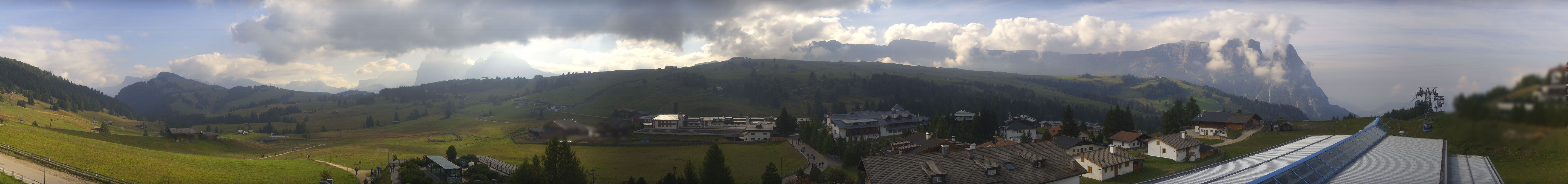 Archiv Foto Webcam Panoramablick Compatsch Seiser Alm