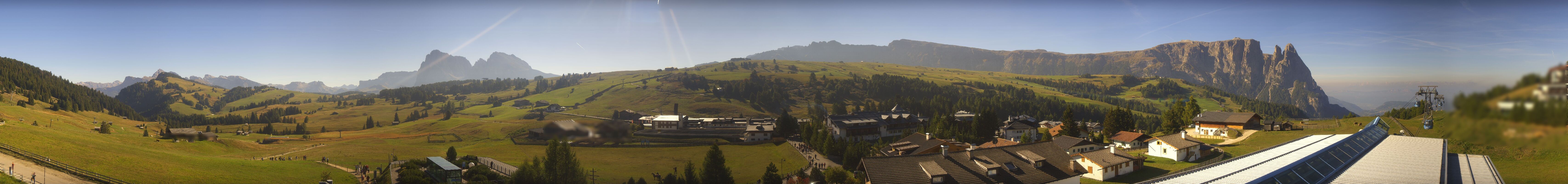 Archiv Foto Webcam Panoramablick Compatsch Seiser Alm