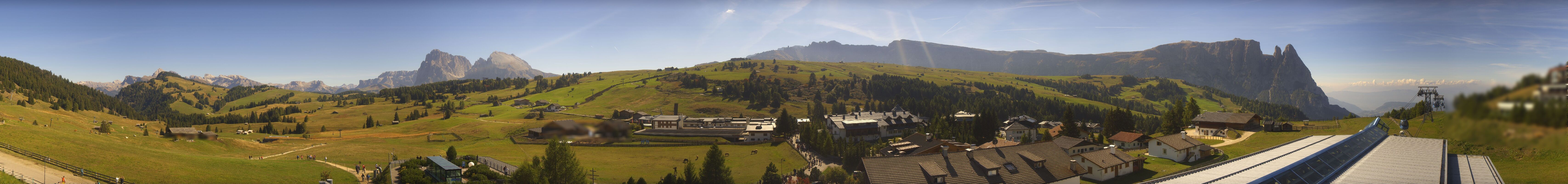 Archiv Foto Webcam Panoramablick Compatsch Seiser Alm