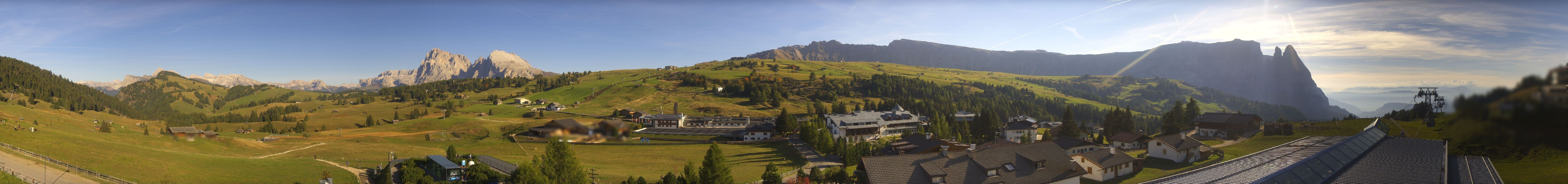 Archiv Foto Webcam Panoramablick Compatsch Seiser Alm