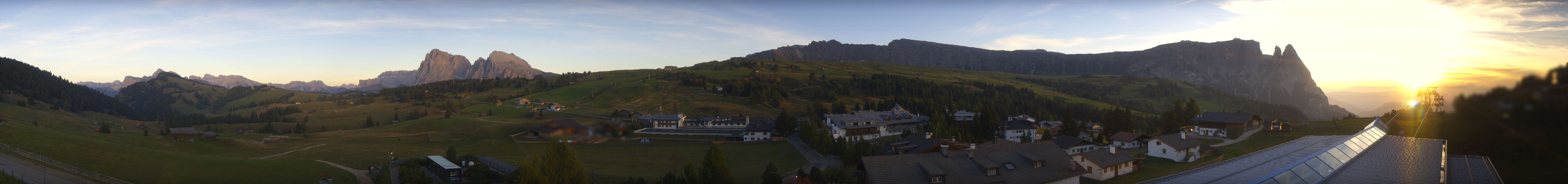 Archiv Foto Webcam Panoramablick Compatsch Seiser Alm