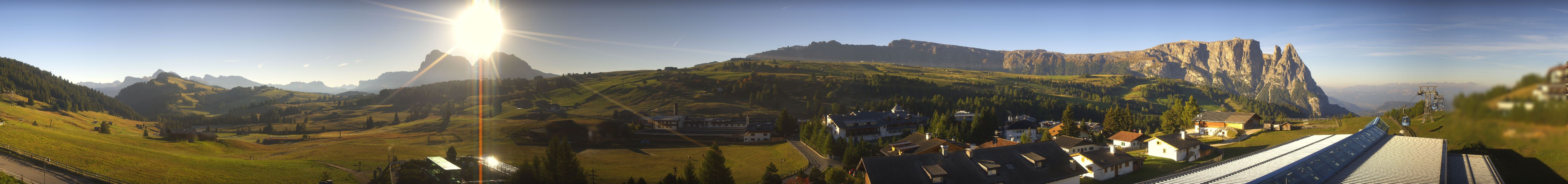 Archiv Foto Webcam Panoramablick Compatsch Seiser Alm