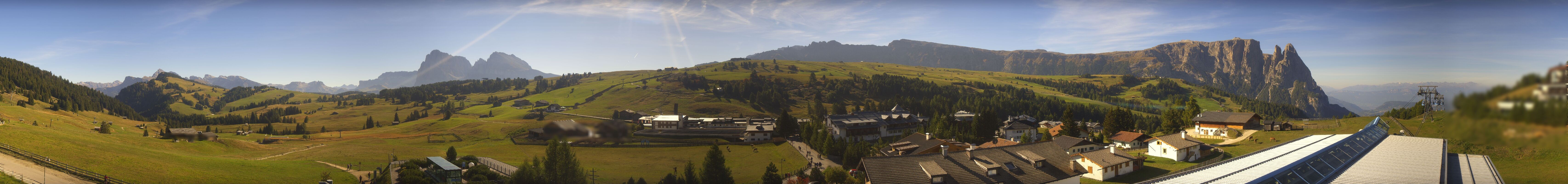 Archiv Foto Webcam Panoramablick Compatsch Seiser Alm