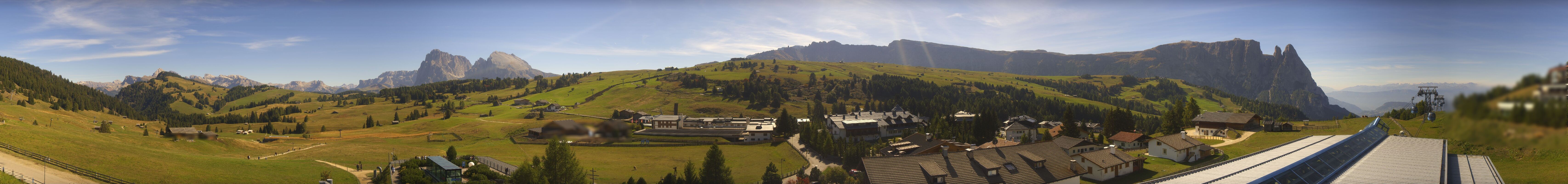 Archiv Foto Webcam Panoramablick Compatsch Seiser Alm
