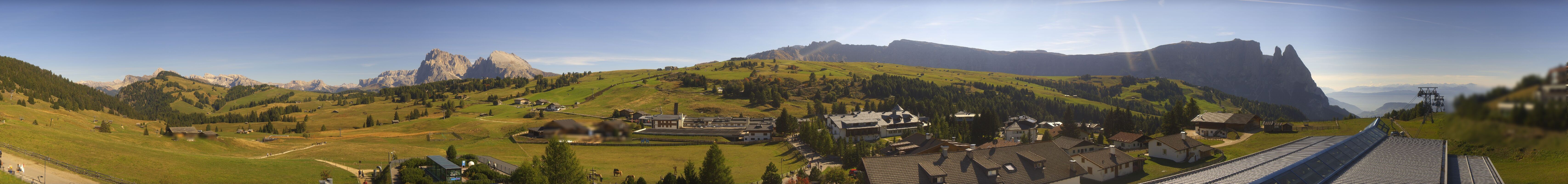 Archiv Foto Webcam Panoramablick Compatsch Seiser Alm