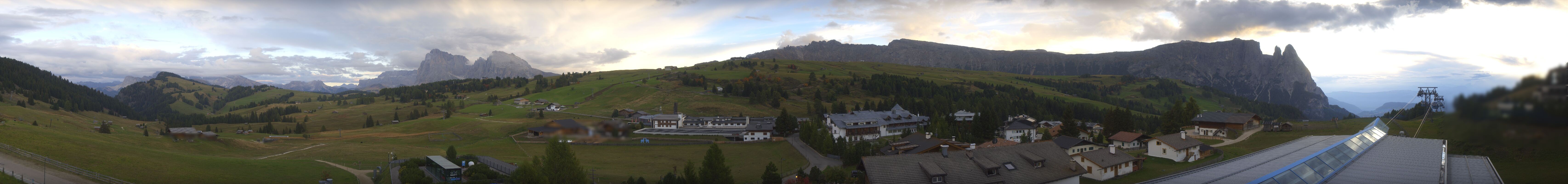 Archiv Foto Webcam Panoramablick Compatsch Seiser Alm