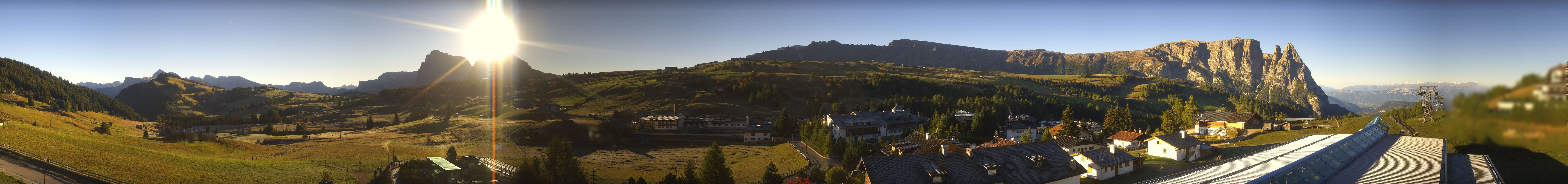 Archiv Foto Webcam Panoramablick Compatsch Seiser Alm