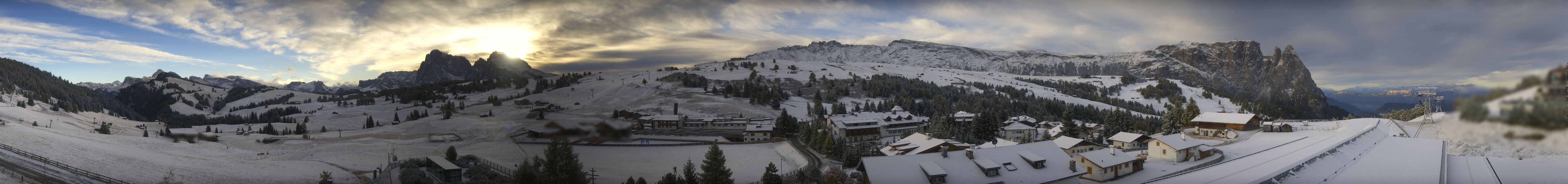 Archiv Foto Webcam Panoramablick Compatsch Seiser Alm