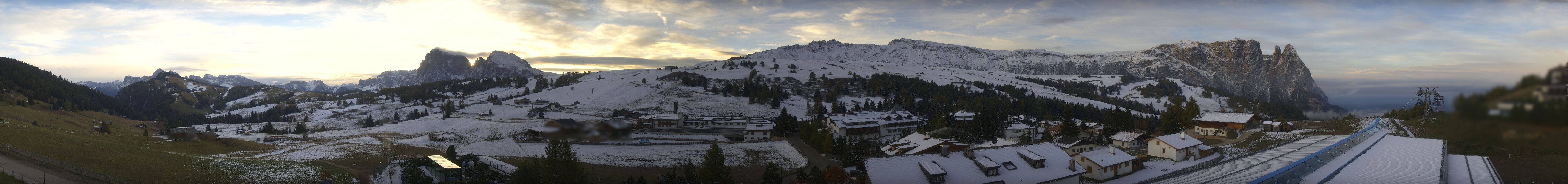 Archiv Foto Webcam Panoramablick Compatsch Seiser Alm