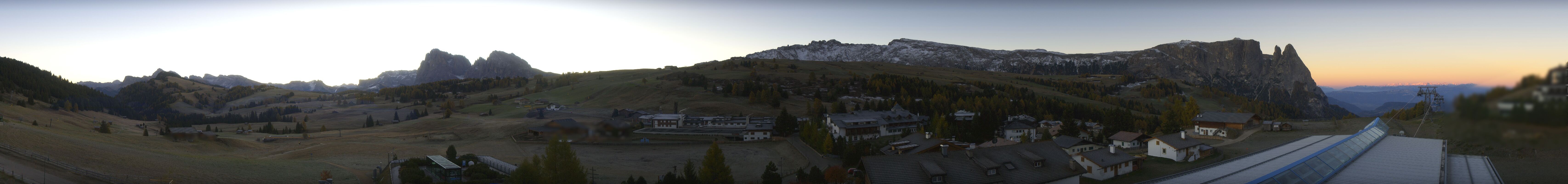 Archiv Foto Webcam Panoramablick Compatsch Seiser Alm