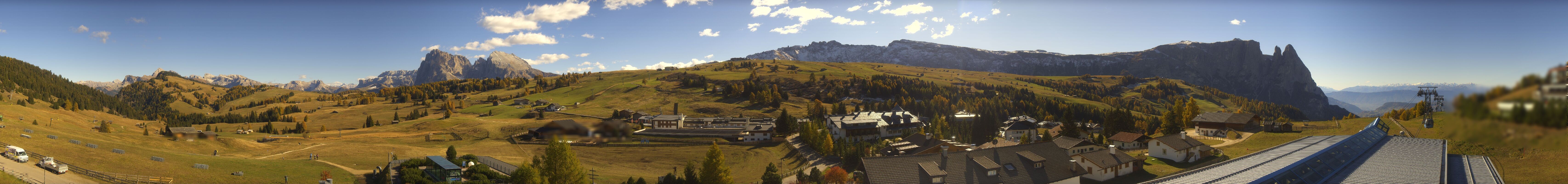 Archiv Foto Webcam Panoramablick Compatsch Seiser Alm