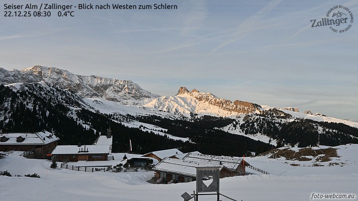 Archiv Foto Webcam Almgasthof Zallinger (Dolomiten)