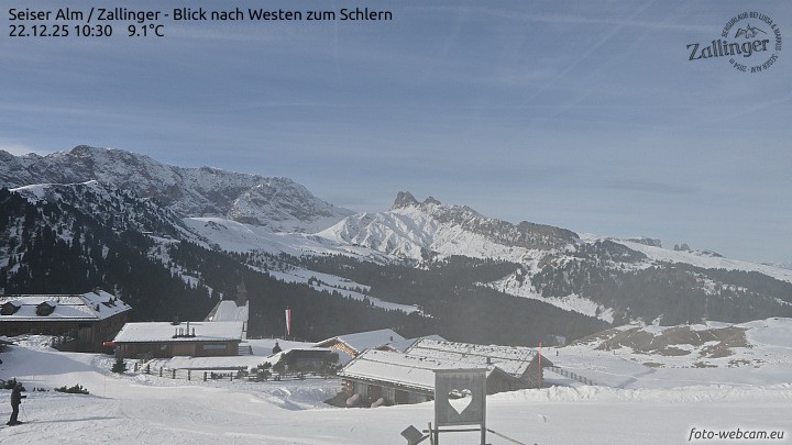 Archiv Foto Webcam Almgasthof Zallinger (Dolomiten)