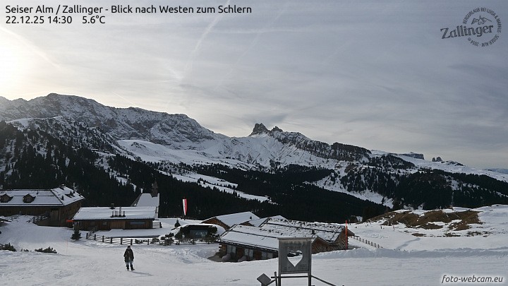 Archiv Foto Webcam Almgasthof Zallinger (Dolomiten)