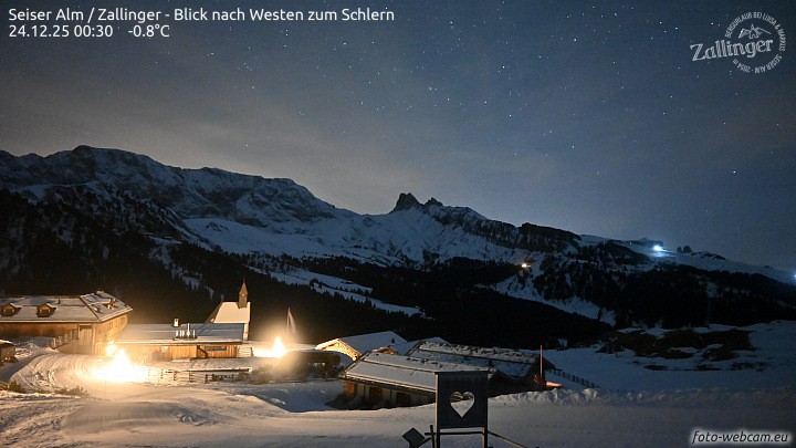 Archiv Foto Webcam Almgasthof Zallinger (Dolomiten)