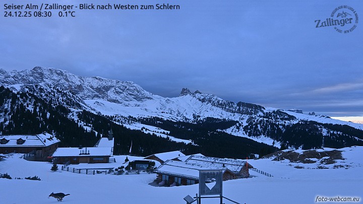 Archiv Foto Webcam Almgasthof Zallinger (Dolomiten)