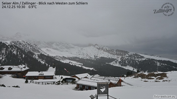 Archiv Foto Webcam Almgasthof Zallinger (Dolomiten)