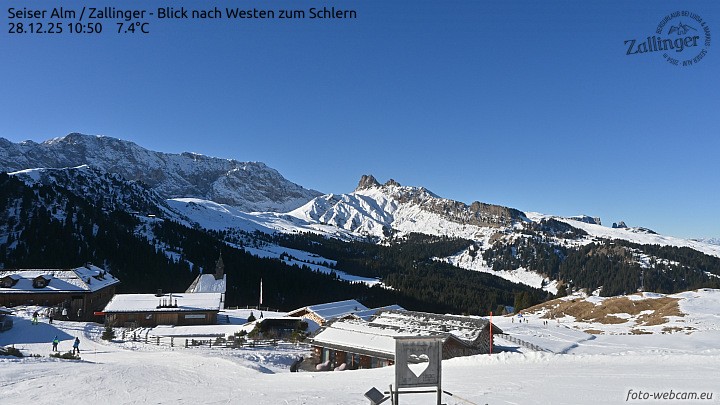 Archiv Foto Webcam Almgasthof Zallinger (Dolomiten)