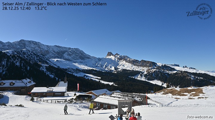 Archiv Foto Webcam Almgasthof Zallinger (Dolomiten)