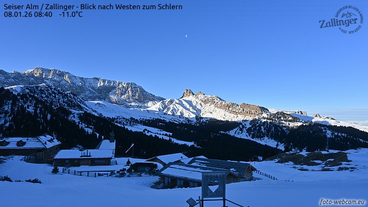 Archived image Webcam Almgasthof Zallinger