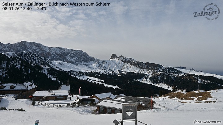 Archiv Foto Webcam Almgasthof Zallinger (Dolomiten)