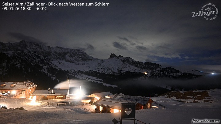 Archiv Foto Webcam Almgasthof Zallinger (Dolomiten)