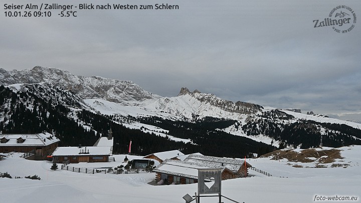 Archived image Webcam Almgasthof Zallinger