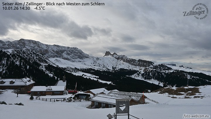 Archived image Webcam Almgasthof Zallinger