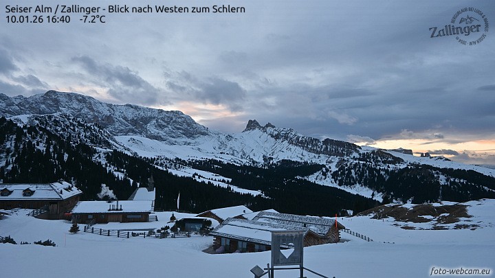 Archived image Webcam Almgasthof Zallinger