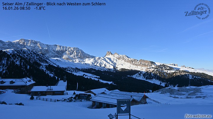 Archived image Webcam Almgasthof Zallinger