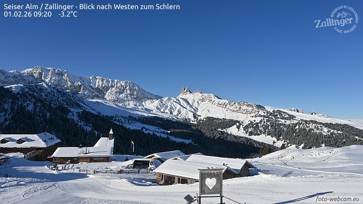 Archiv Foto Webcam Almgasthof Zallinger (Dolomiten)