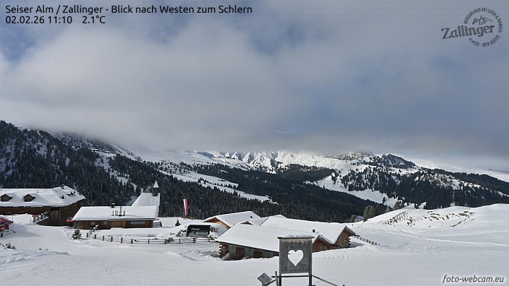 Archived image Webcam Almgasthof Zallinger