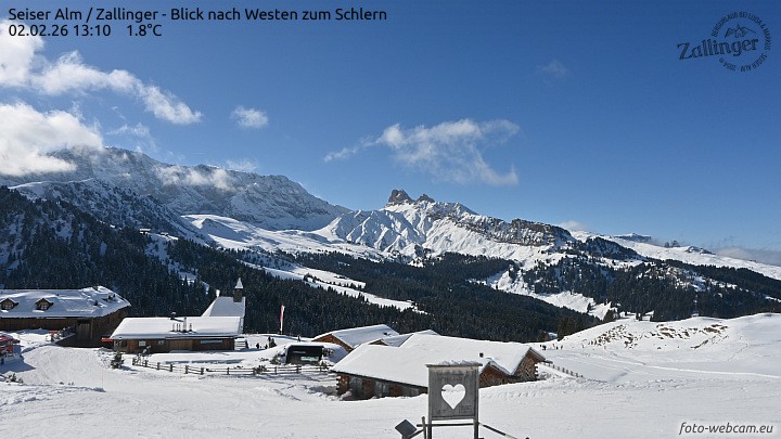 Archived image Webcam Almgasthof Zallinger